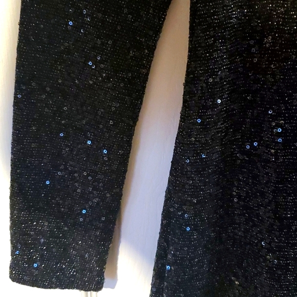 Express Yourself Sequence Cocktail Party Dress, Size M - Picture 7 of 17